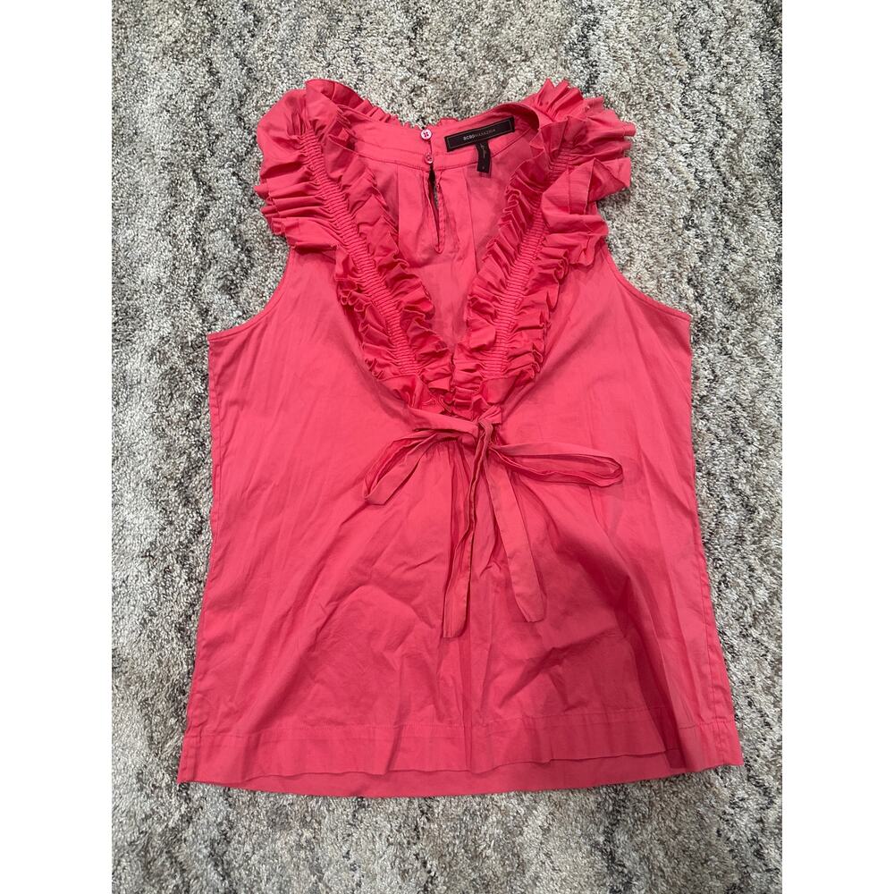 BCBG Maxazria Pink Sleeveless Blouse Women’s Size Small